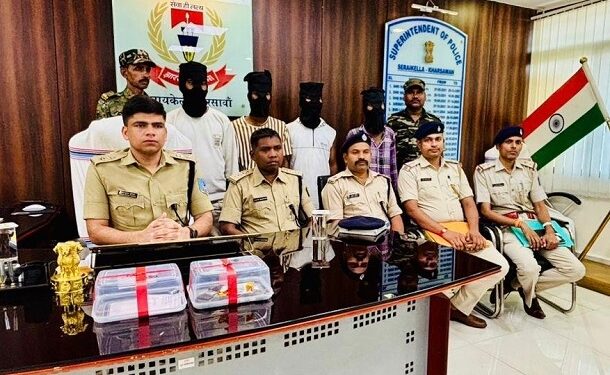 आदित्यपुर गोलीकांड का 24 घंटे में खुलासा, चार आरोपी गिरफ्तार, लोडेड पिस्टल व बाइक बरामद